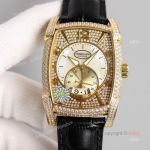 Swiss Replica Yellow Gold Parmigiani Fleurier KALPA Bust Down Watch For Men 